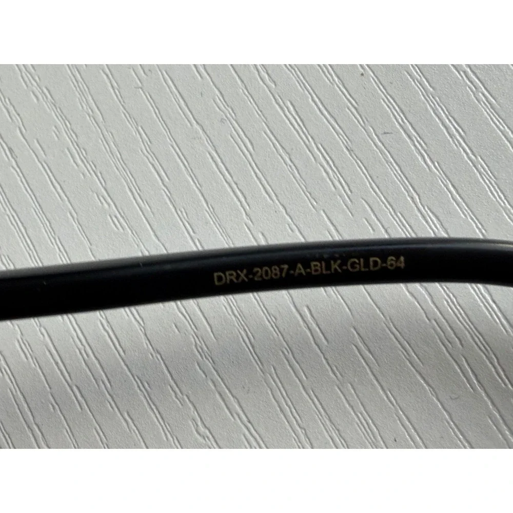 DITA Mach Five II Sunglasses Black‎ Gold DRX-2087 Japan Authentic